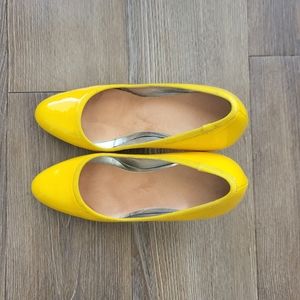 Yellow High Heels